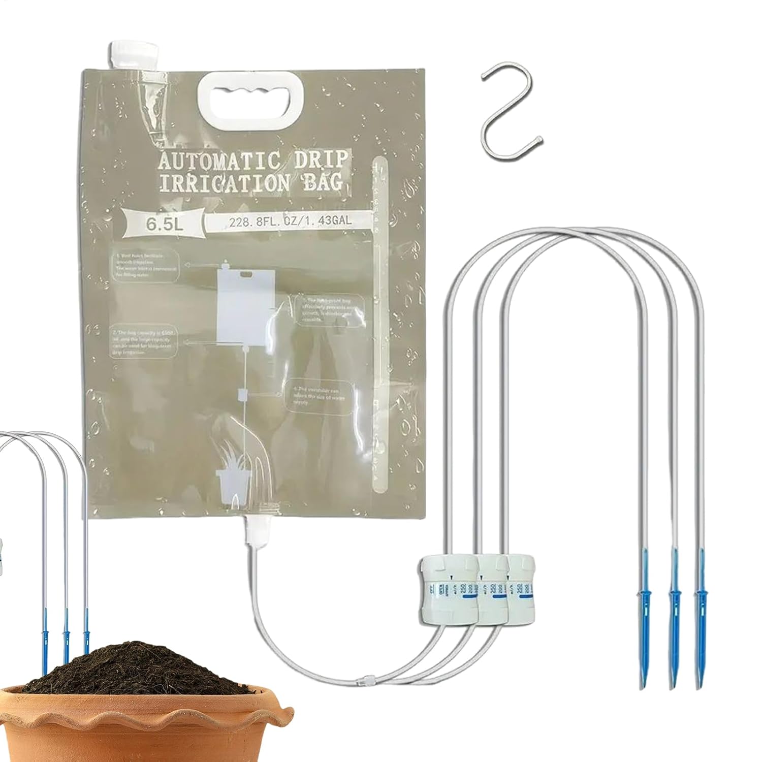 Plant Parent Kit - Irrigatore Automatico a Goccia, Velocità di