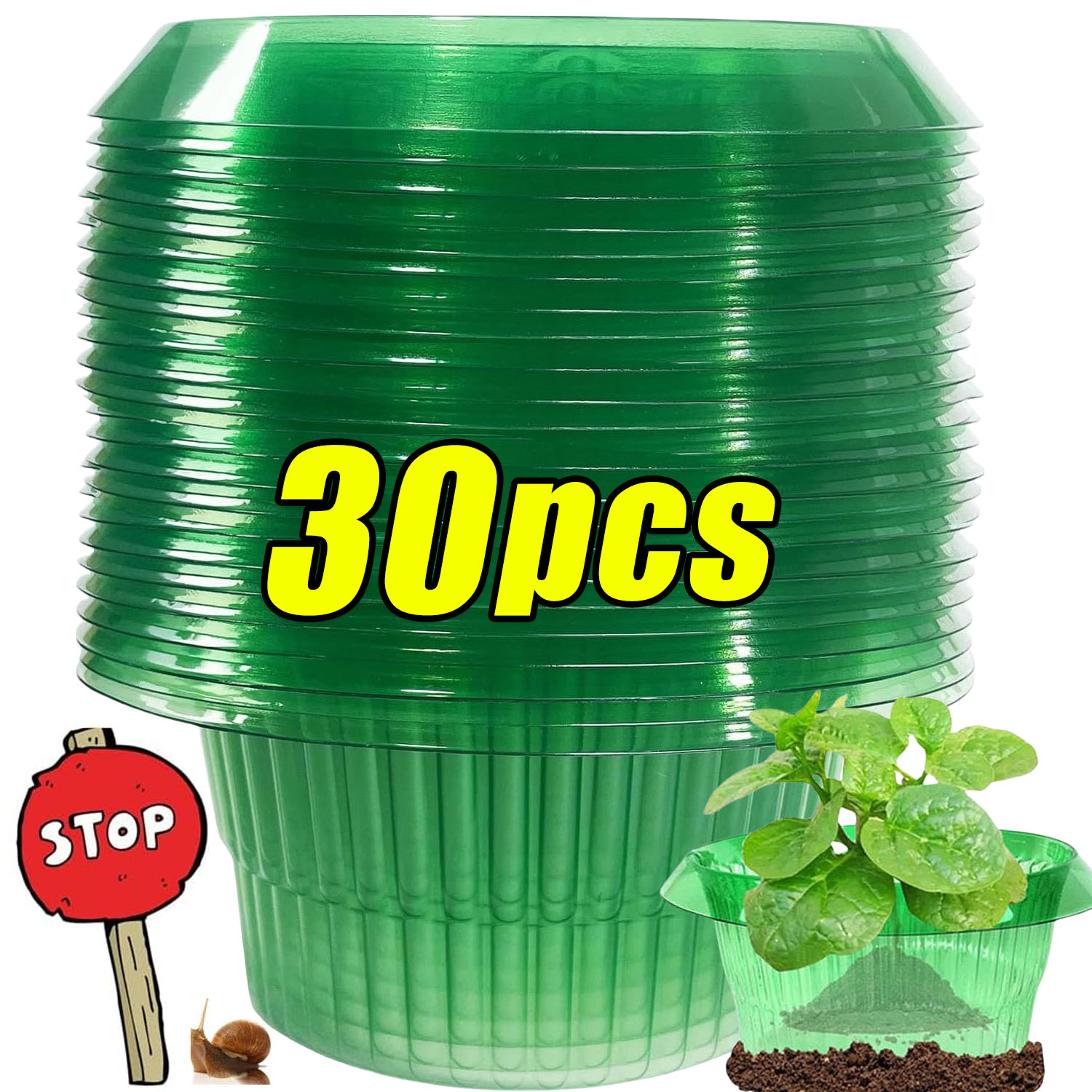Plant Parents - 1/30 Pezzi Anelli di Protezione per