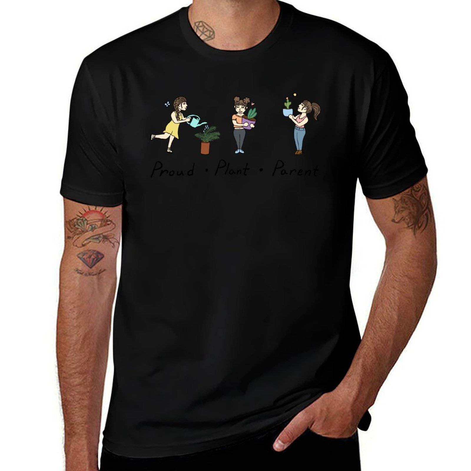 Plant Cartoon Proud Mom parent - Plant Parent T Shirt recensione e prezzo