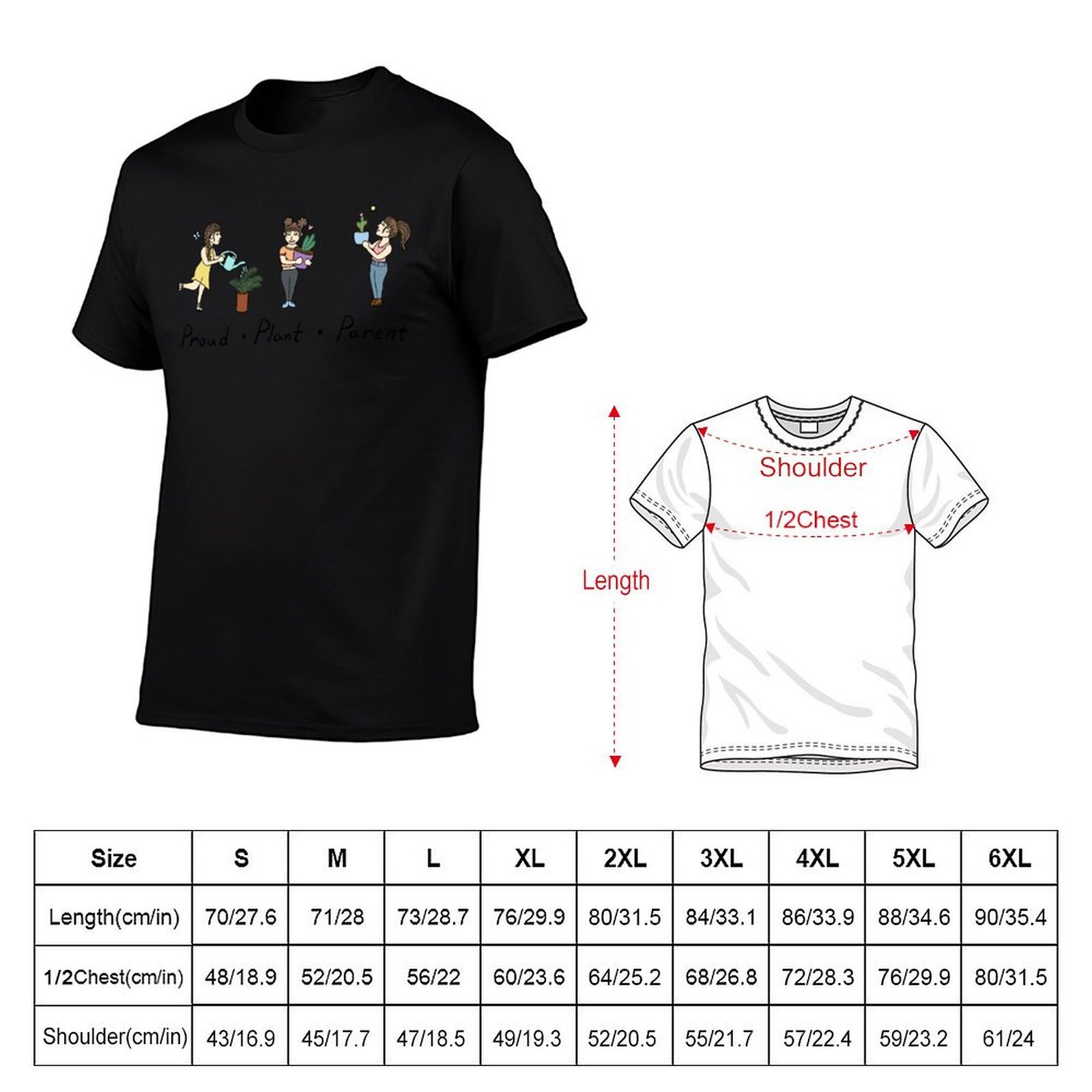 Plant Cartoon Proud Mom parent - Plant Parent T Shirt recensione e prezzo