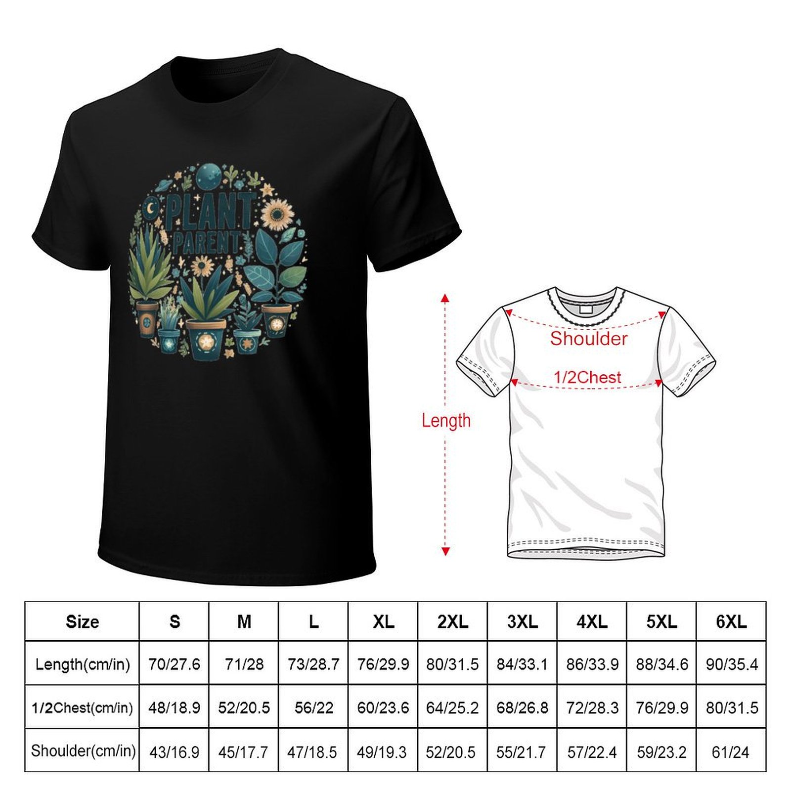 T-shirt con stampa artistica 